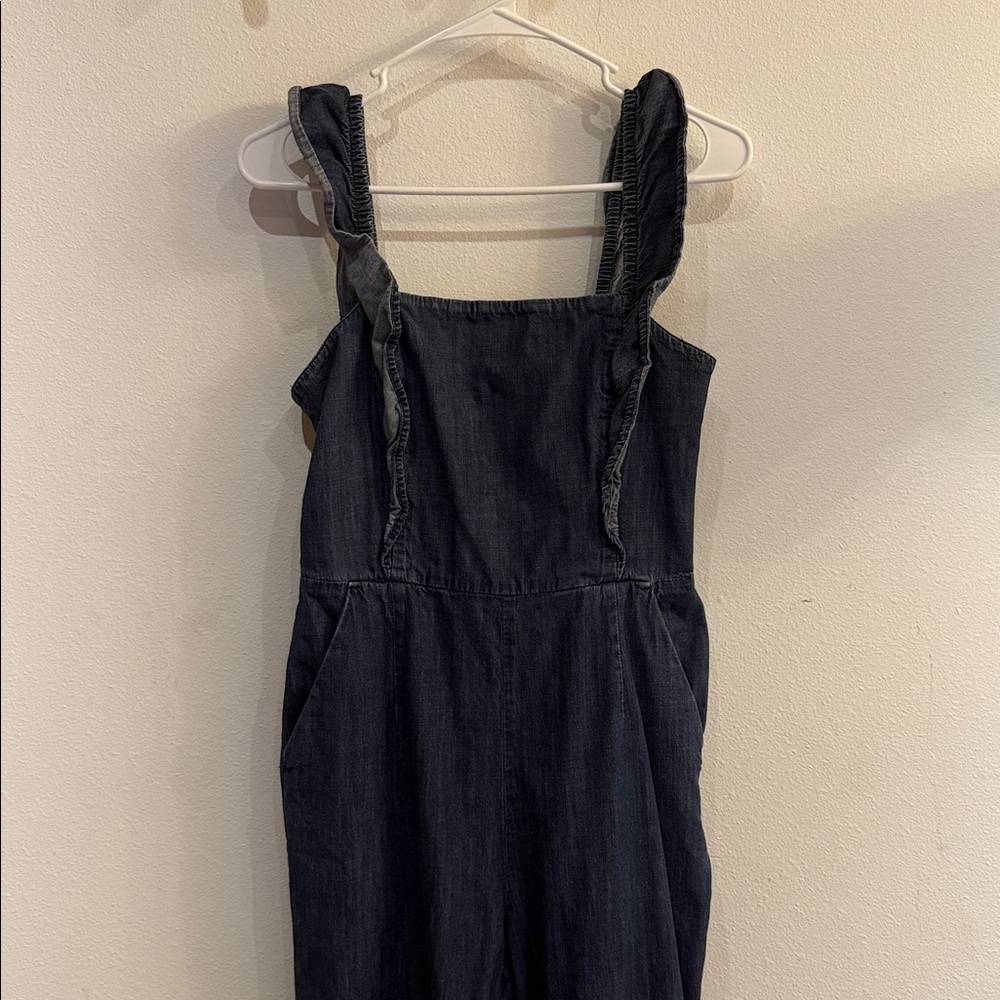 GAP Dark Blue Denim Jumpsuit